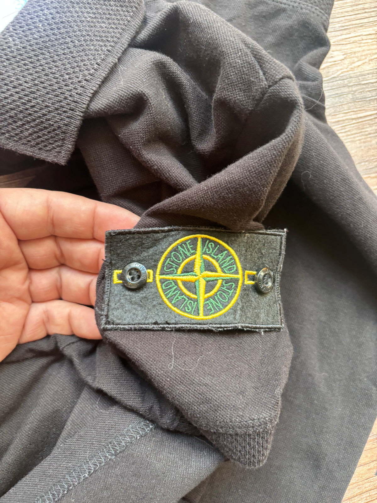 Stone Island Polo Shirt – Black / Made in Italy