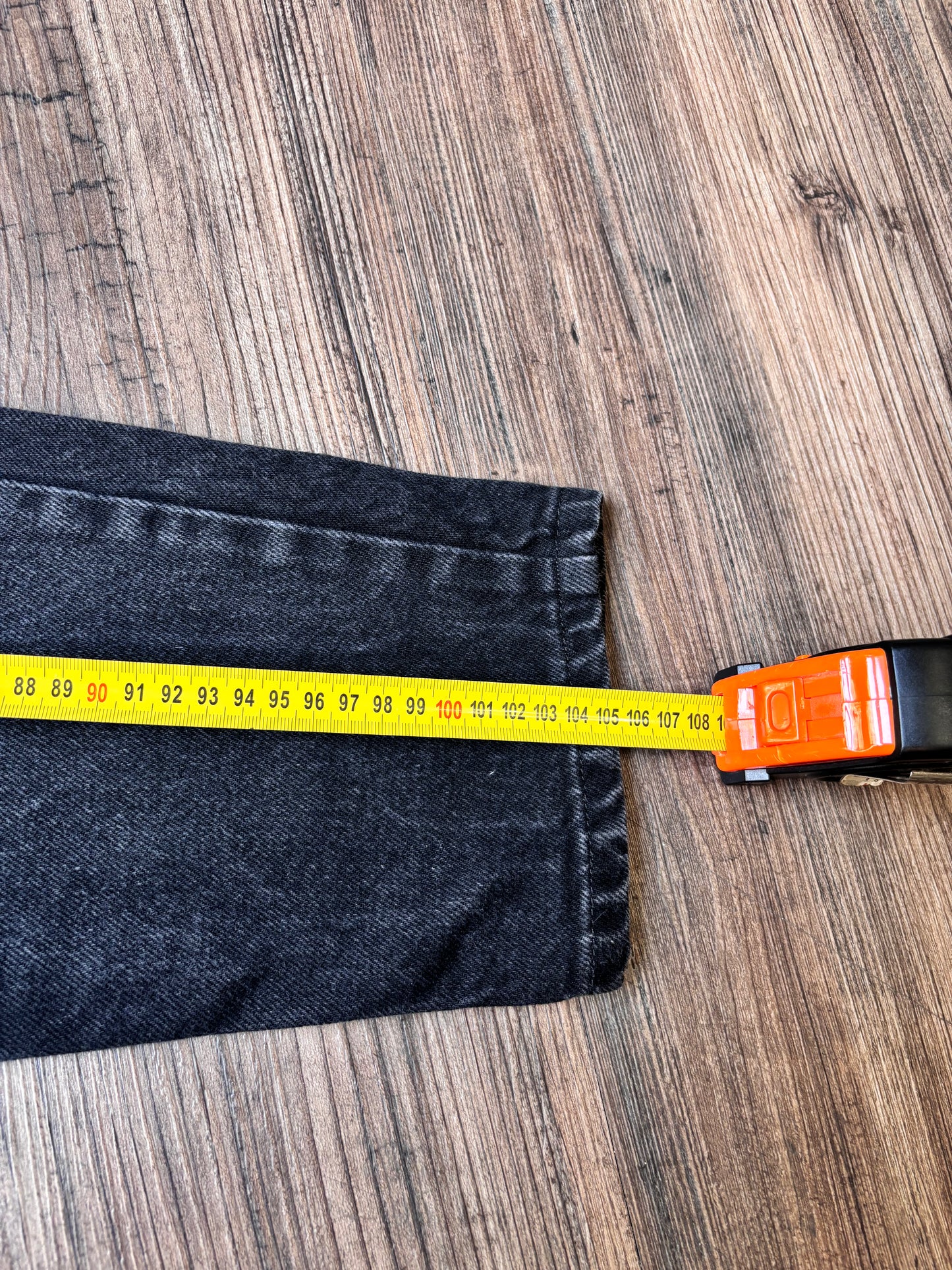 Vintage H.I.S. High Waist Jeans – Black