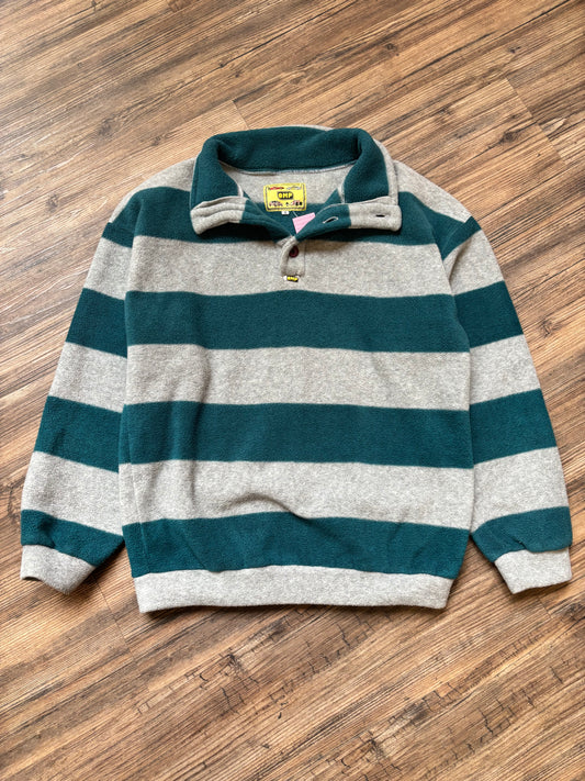 Soft Fleece mit Streifen und cooler Farbkombi