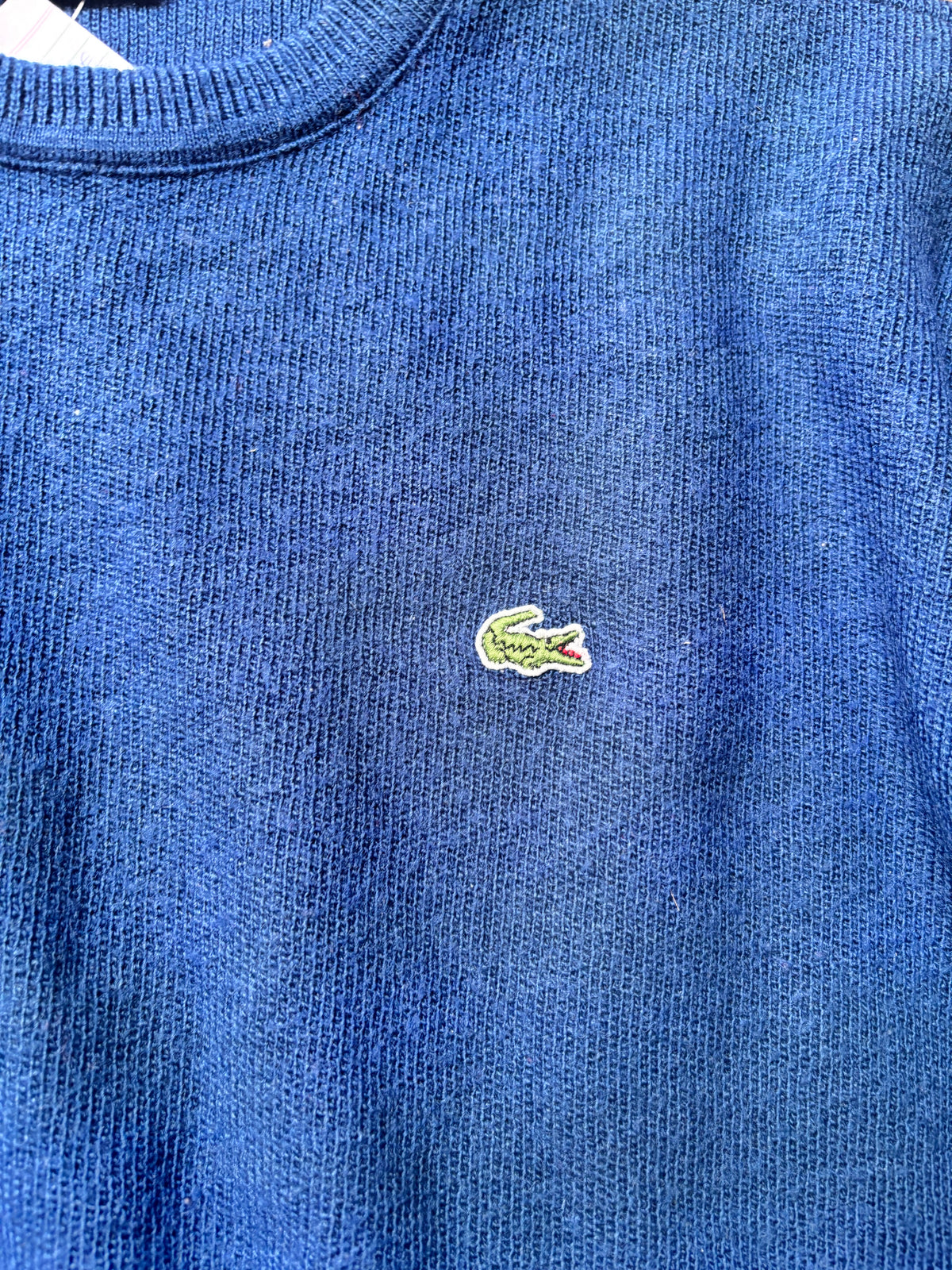 Vintage Lacoste Wool Knit – Royal Blue