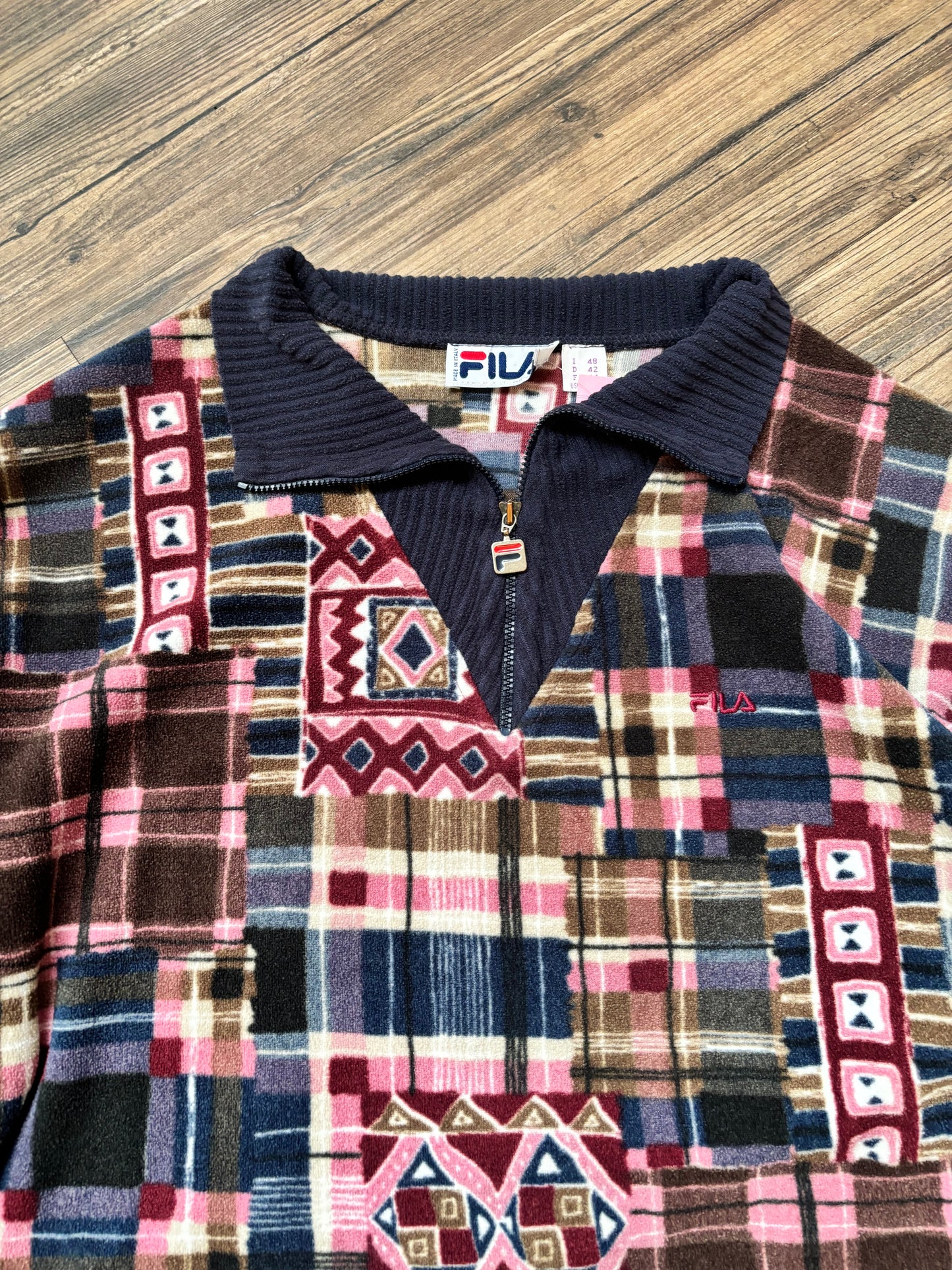 Fila Sweater-Fleece mit coolen Farben