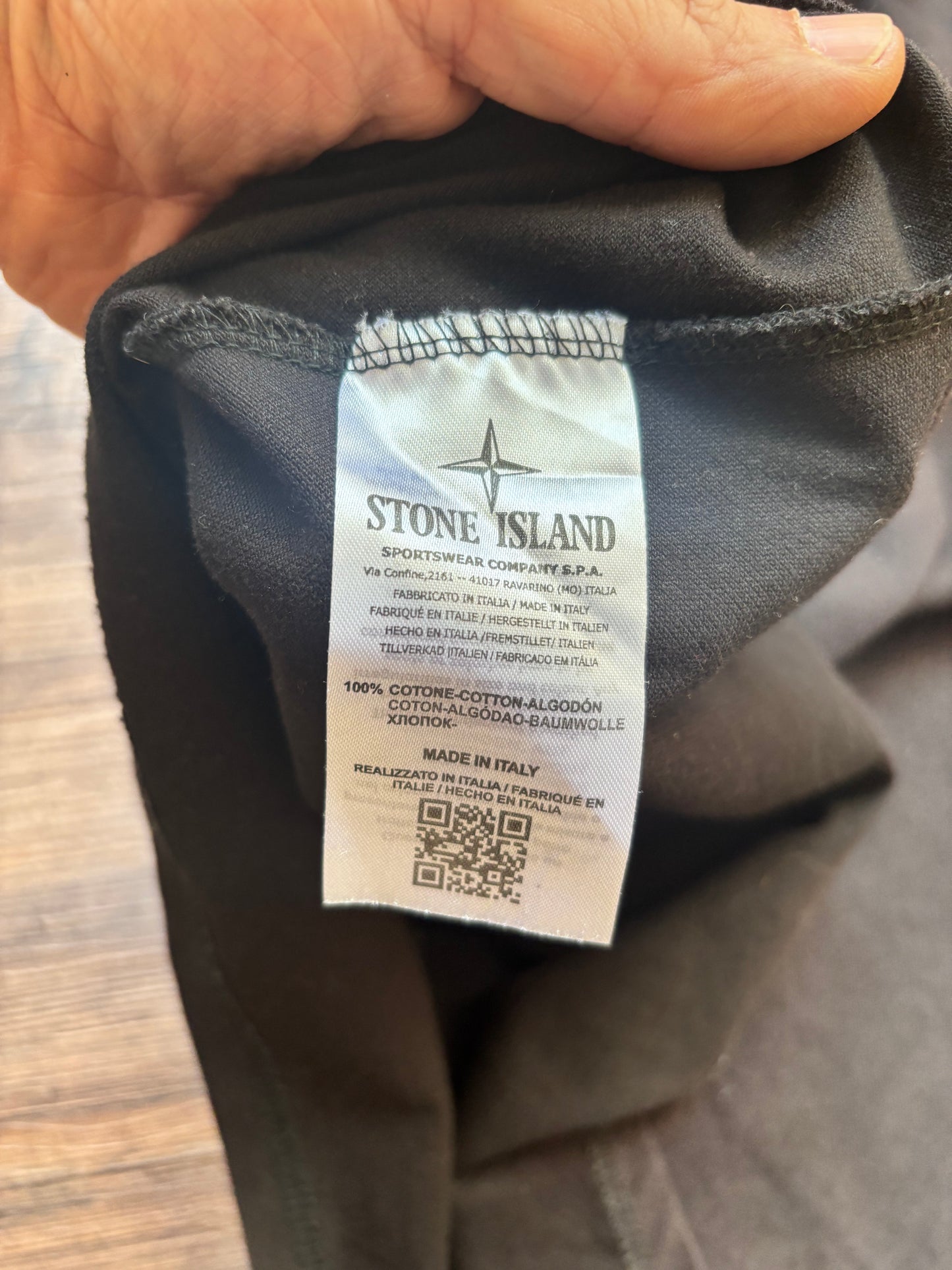 Stone Island Polo Shirt – Black / Made in Italy