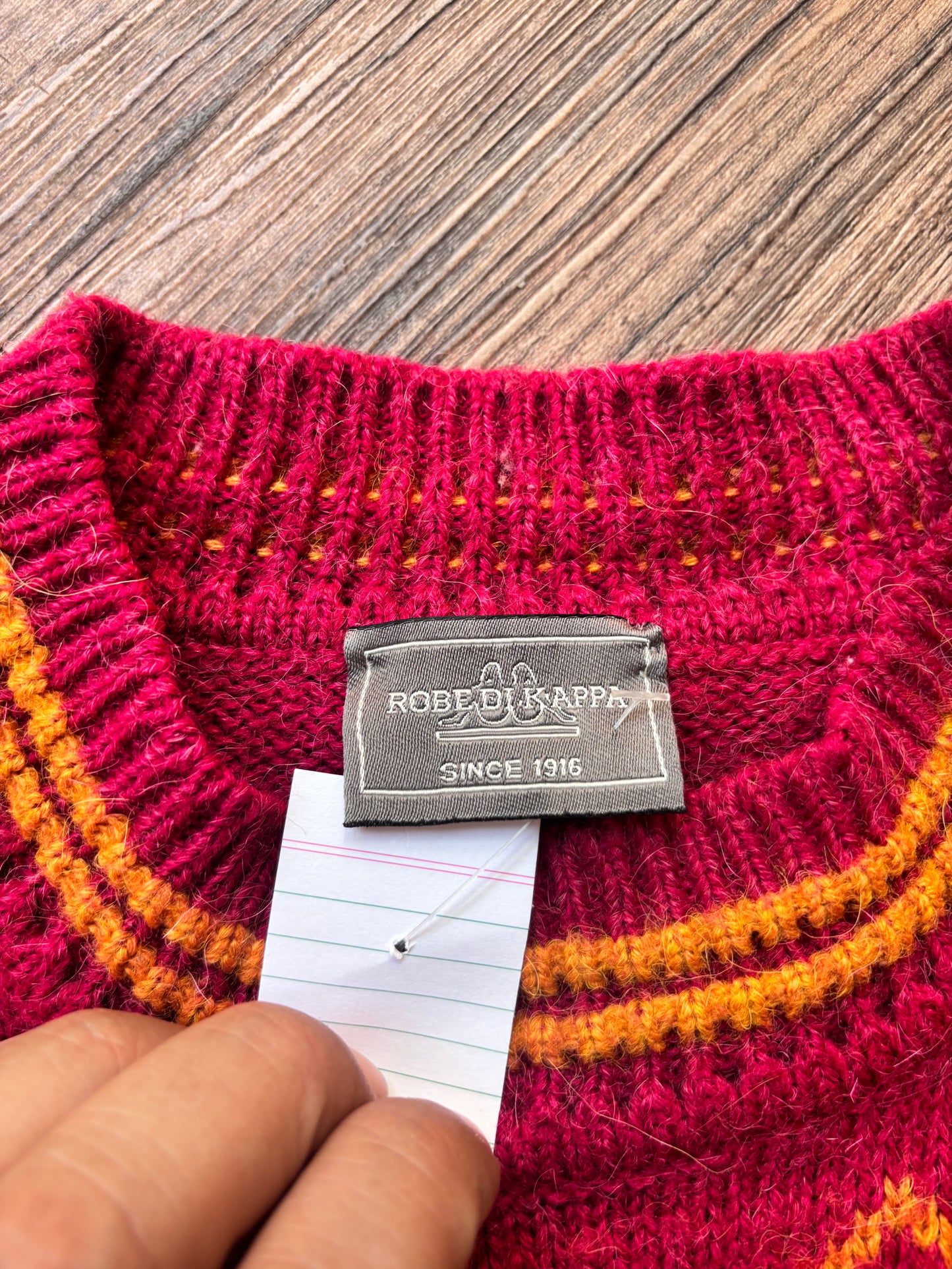 Roberto Kappa Italian Alpaca Knit – Vintage