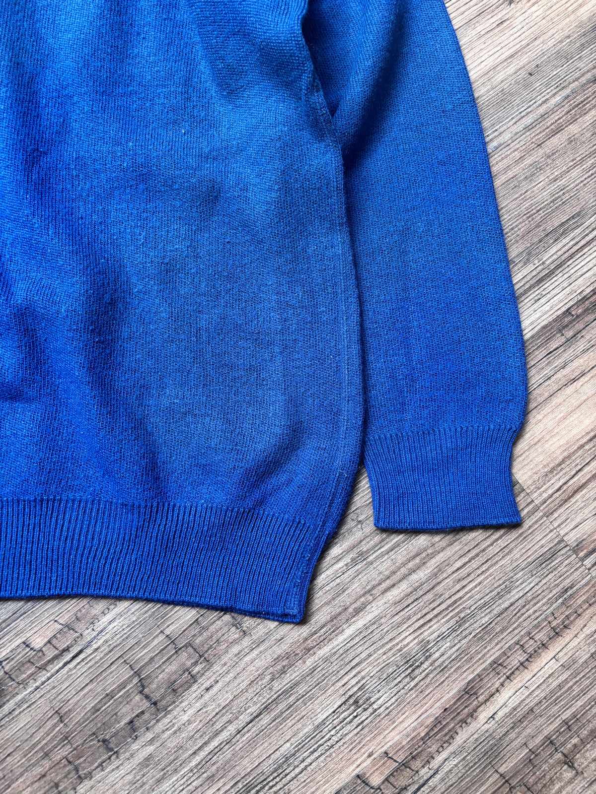 Vintage Lacoste Wool Knit – Royal Blue