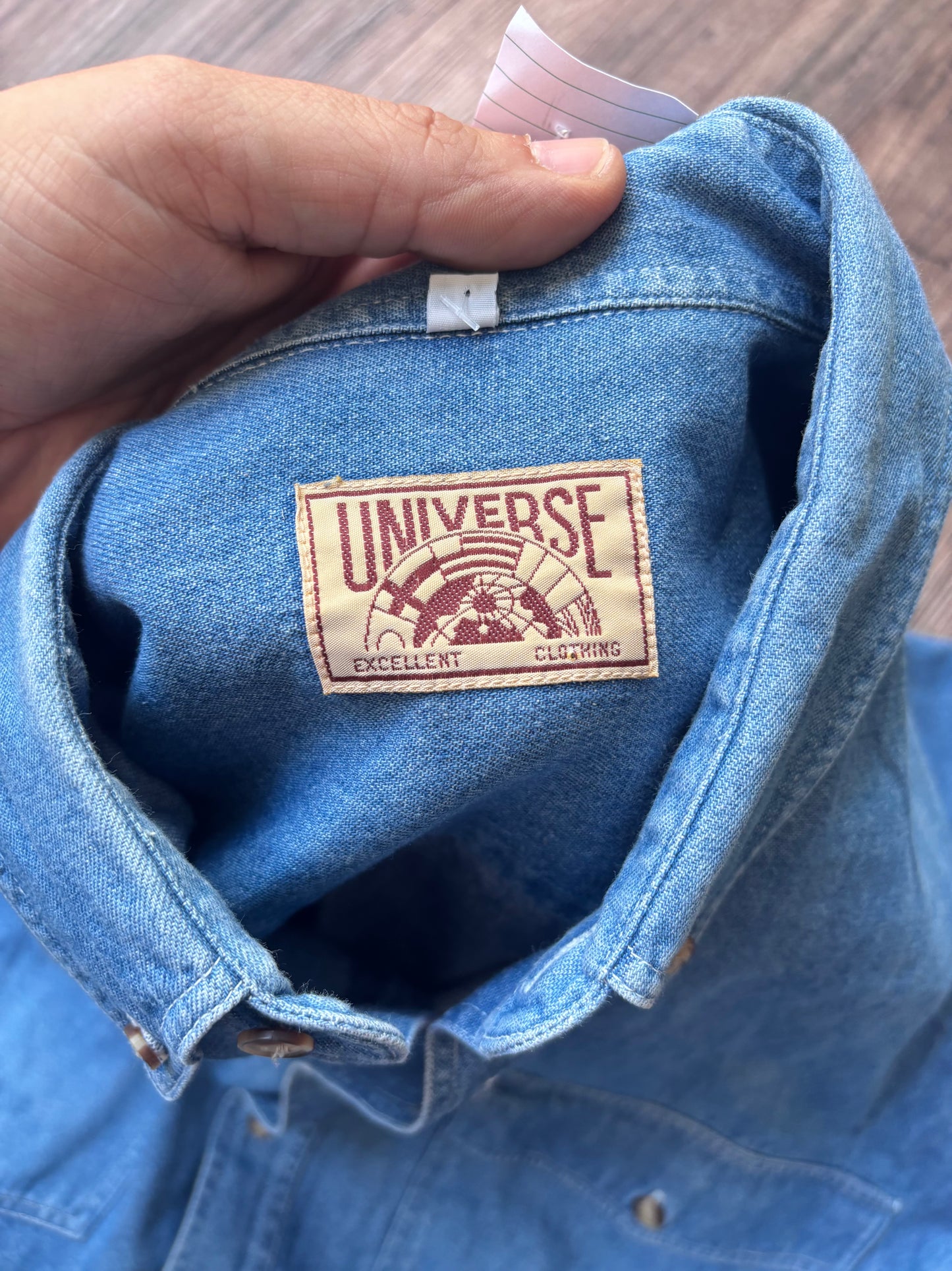 Universe Denim Shirt – Vintage Wash