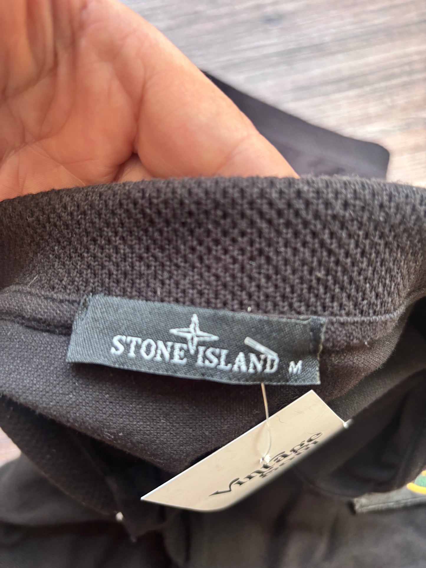 Stone Island Polo Shirt – Black / Made in Italy