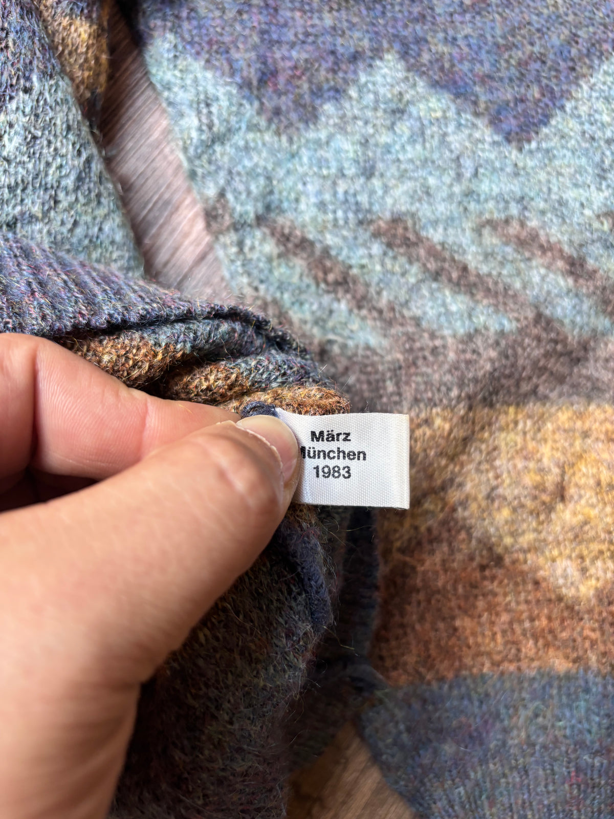 Vintage Merz München Mohair Knit – 1983