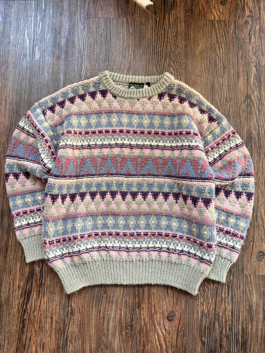 Vintage MacDuff Wool Sweater – Made in Scotland