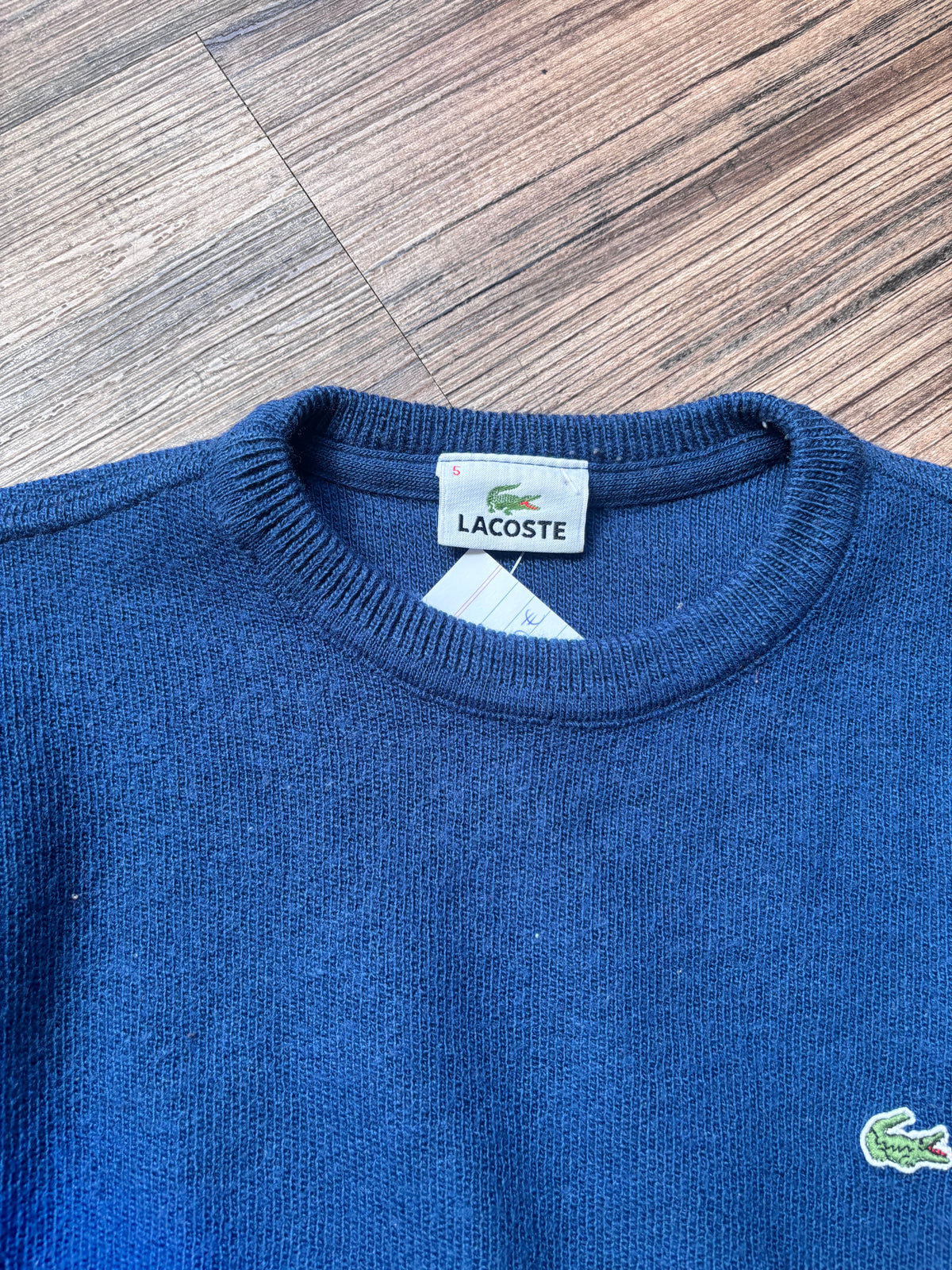 Vintage Lacoste Wool Knit – Royal Blue