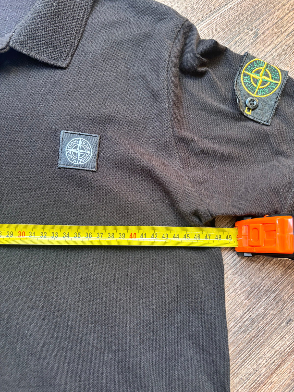 Stone Island Polo Shirt – Black / Made in Italy