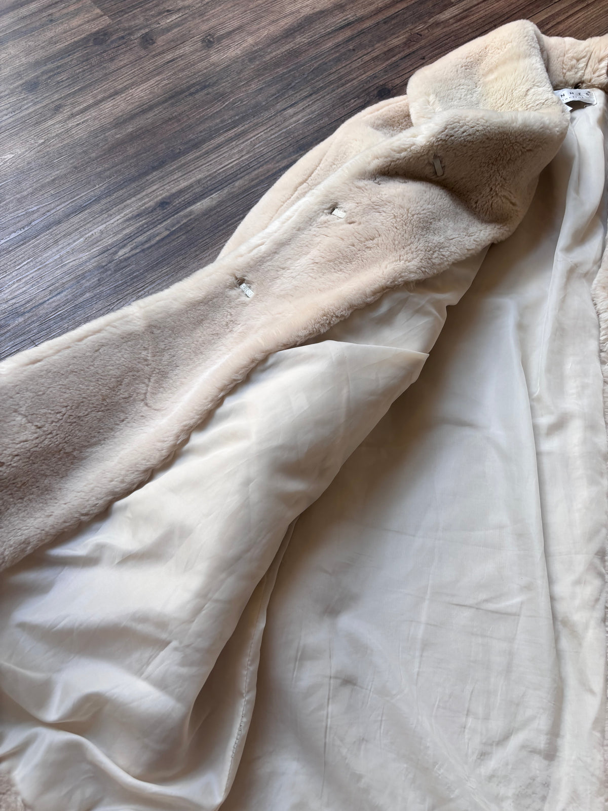 Vintage Hennes Teddy Coat – Size M
