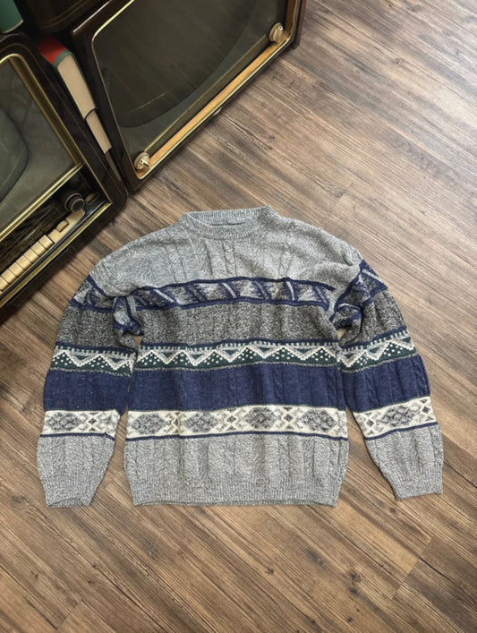 Vintage Strickpullover mit tollen Muster