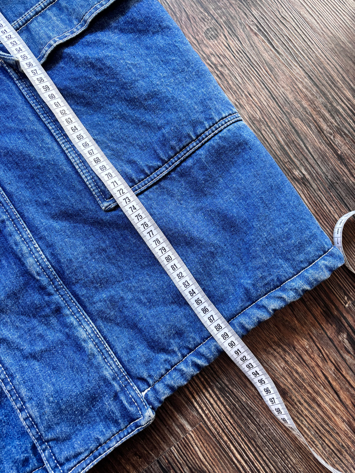 Vintage Denim Dufflecoat – Teddy Hood