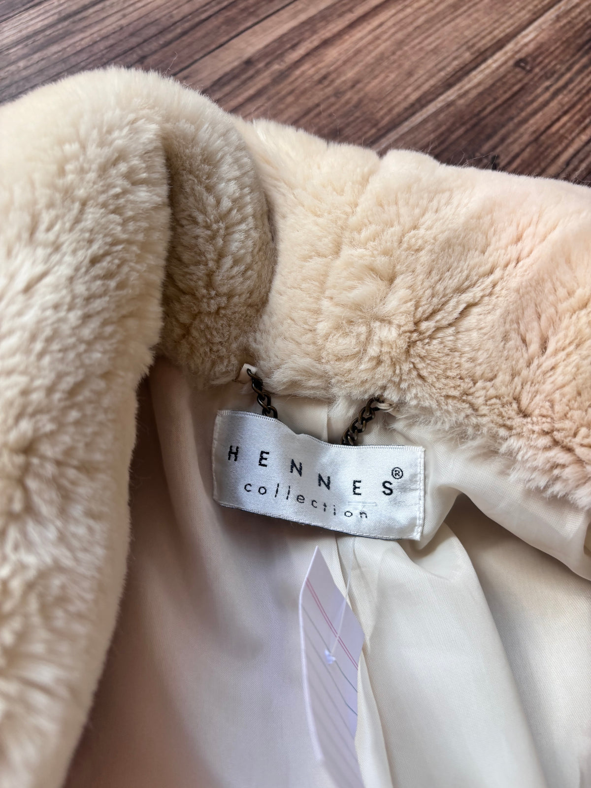 Vintage Hennes Teddy Coat – Size M