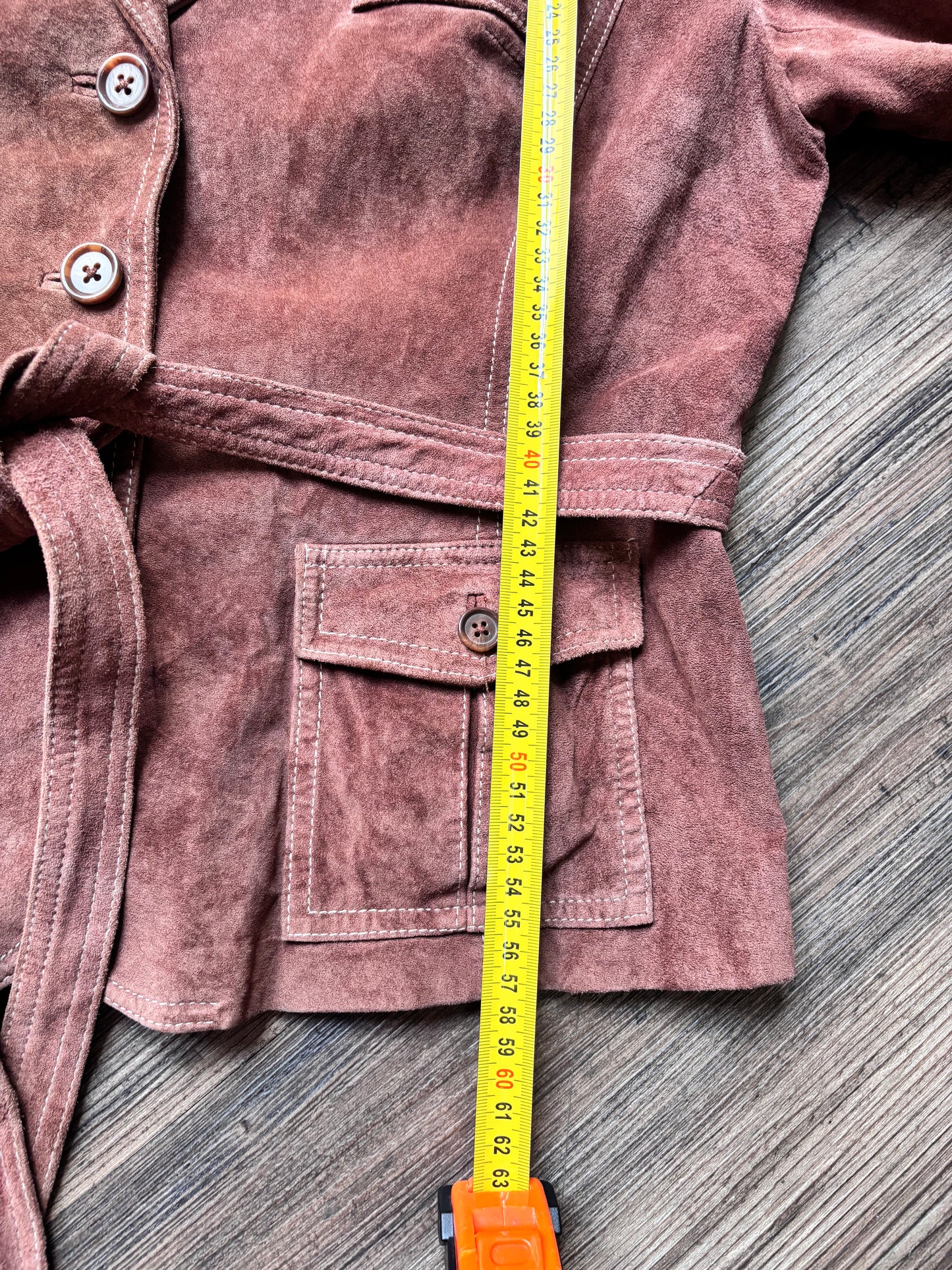 INC International Concepts Leather Trench – Mocha