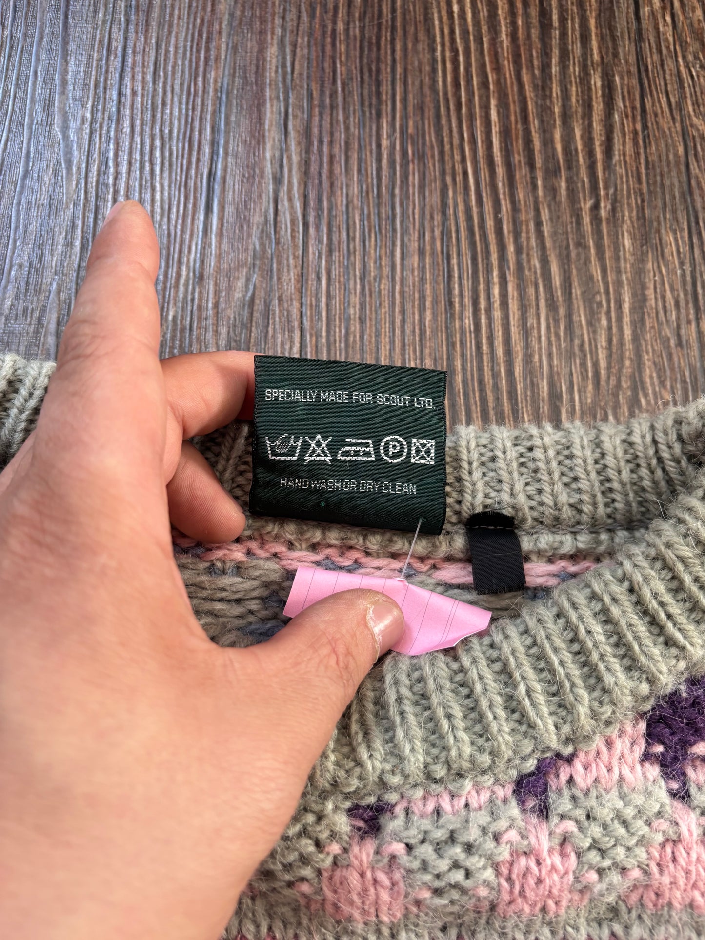 Vintage MacDuff Wool Sweater – Made in Scotland
