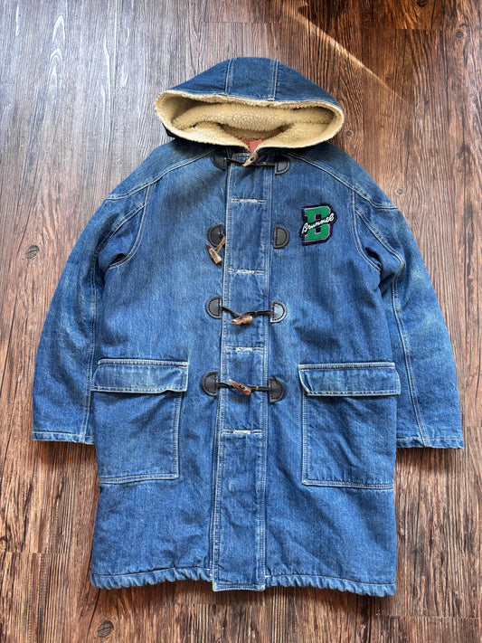 Vintage Denim Dufflecoat – Teddy Hood