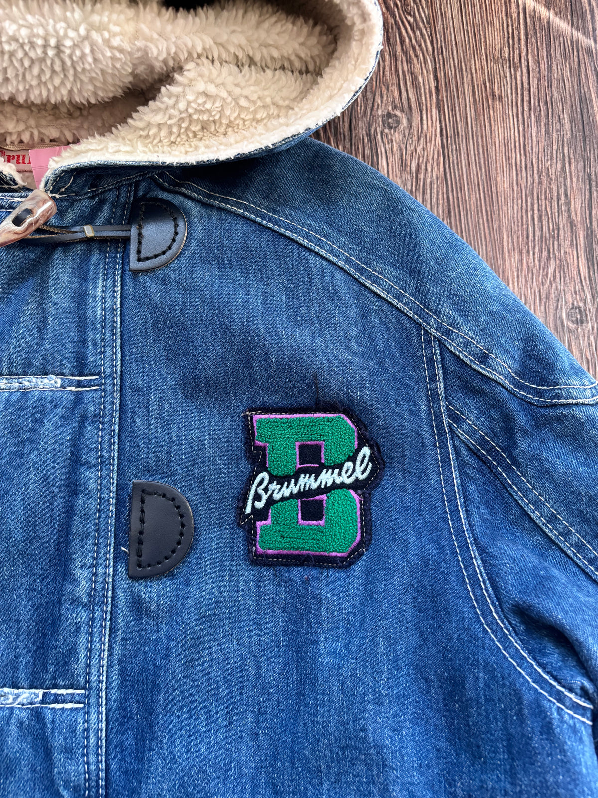 Vintage Denim Dufflecoat – Teddy Hood