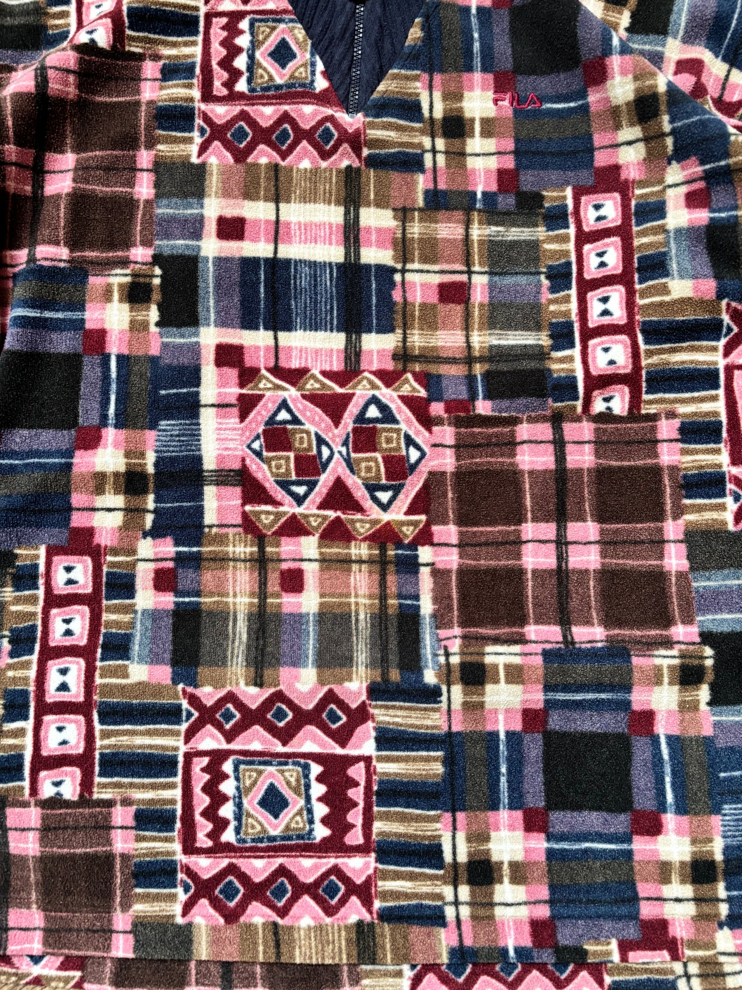 Fila Sweater-Fleece mit coolen Farben