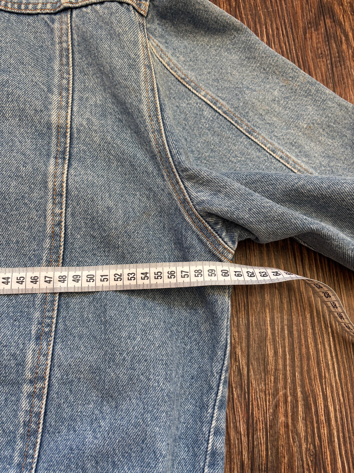 Vintage Oversize Jeansjacke - Acid Wash