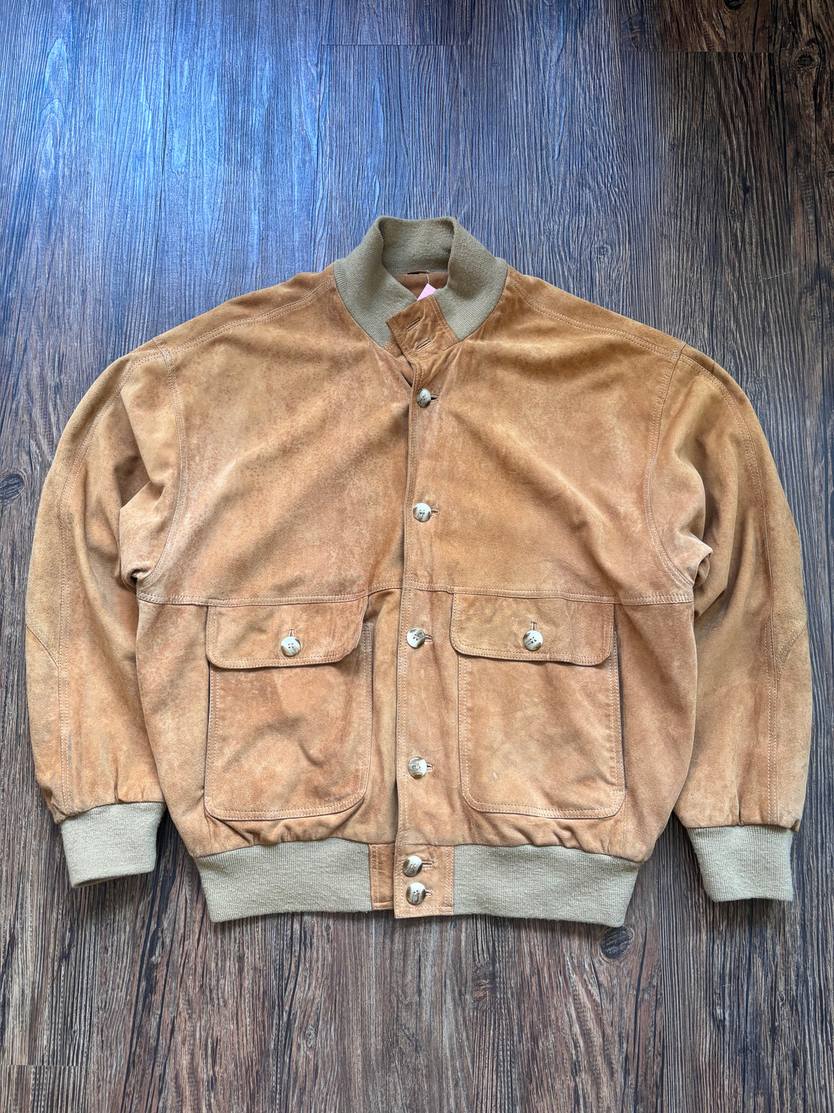 Vintage Herren Leder Blouson