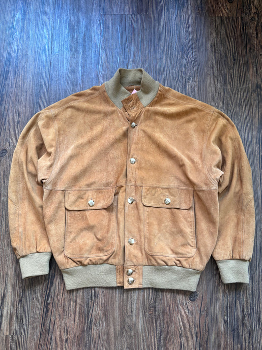 Vintage Herren Leder Blouson