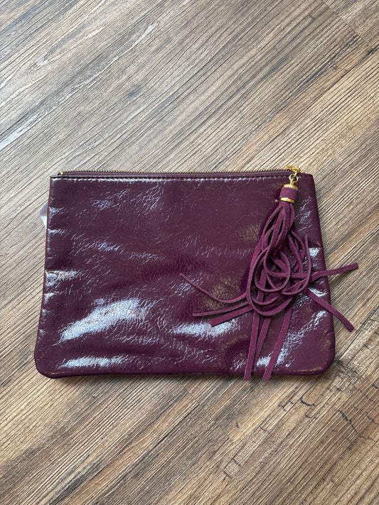 Vintage Croc Pouch Bag – Purple