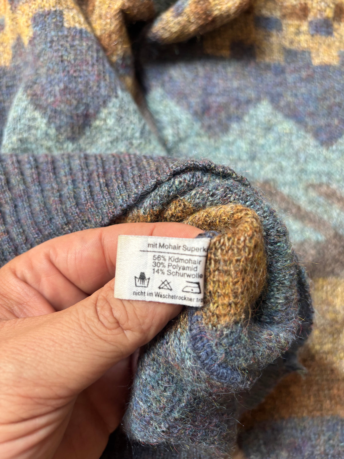 Vintage Merz München Mohair Knit – 1983