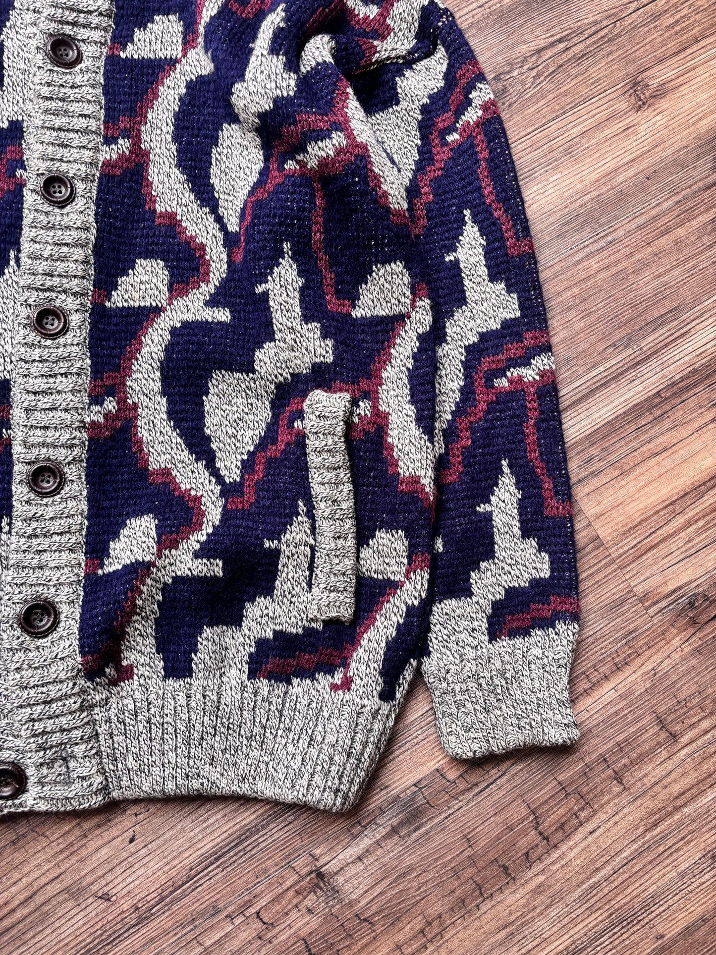 Vintage Missoni Uomo Knit Cardigan – Made in Italy