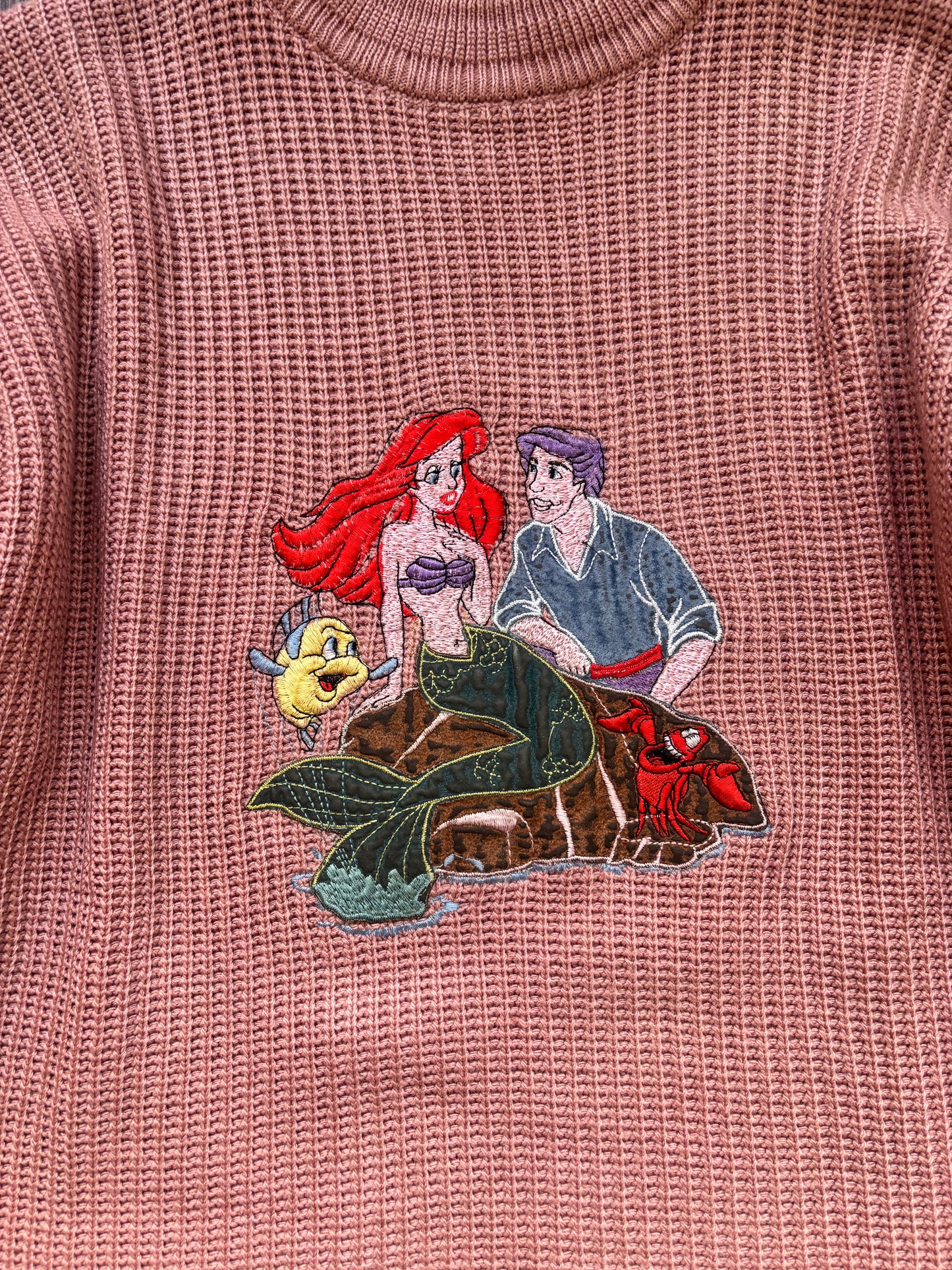 Vintage Ariel Strickpullover – Rosa